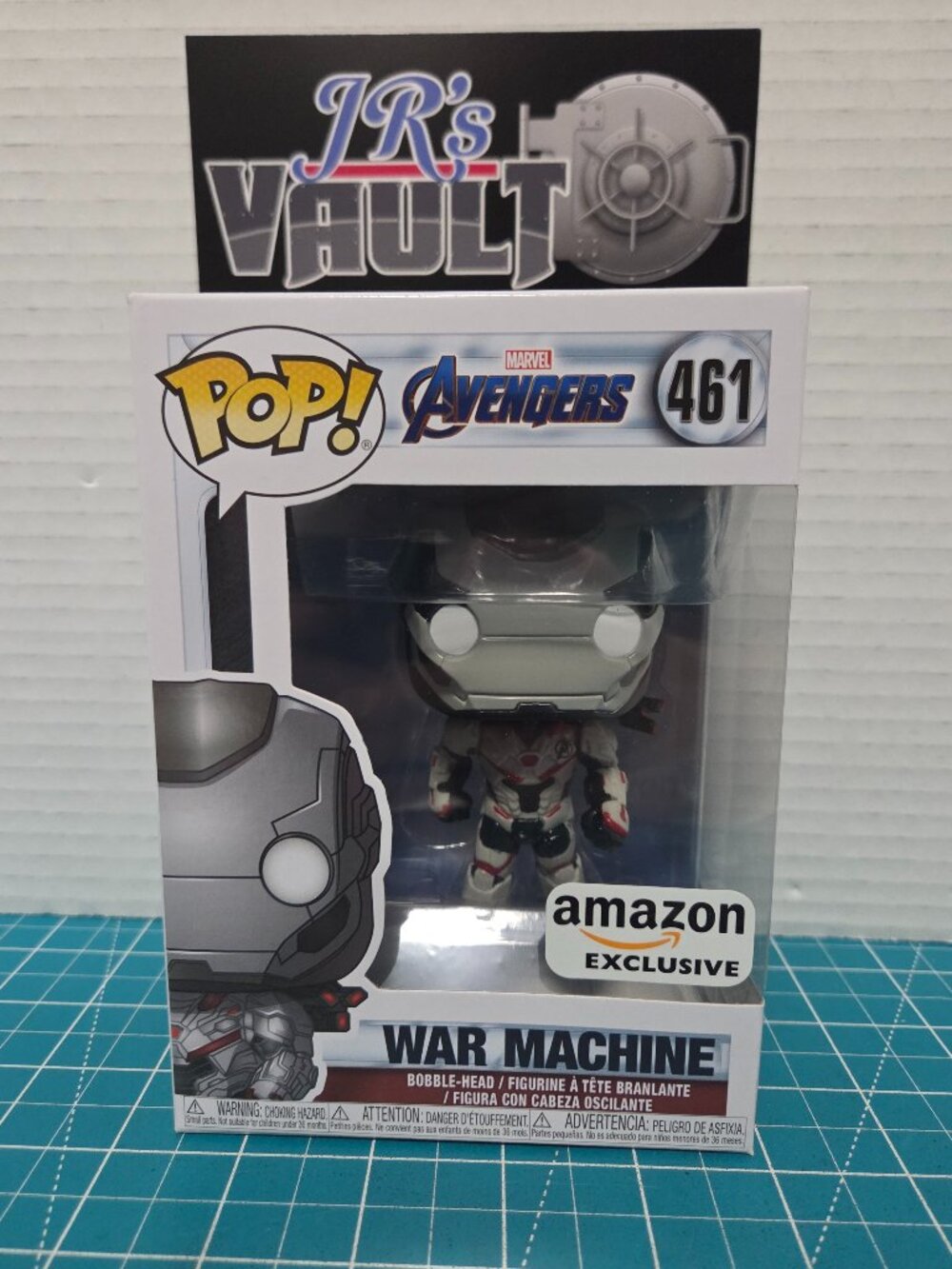 Funko POP Marvel MCU Avengers Endgame War Machine 461 Vinyl Figure